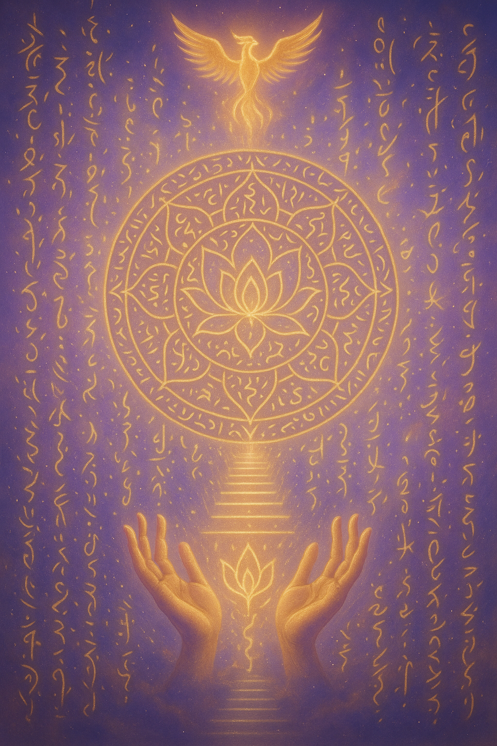 flower with light codes for Transcendence MASTERMIND flower with light codes for Transcendence MASTERMIND